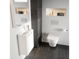 Ravak TD 410.00CR Držiak s nádobkou a WC kefou, chróm