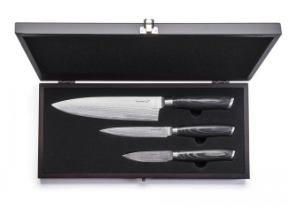 Sady nožů –  G21 Sada nožů  Gourmet Damascus small box 3 ks
