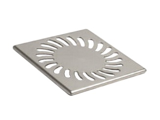 Technická sanita –  Chuděj ND-Mřížka nerez pro nástavec 100 × 100 mm Sun