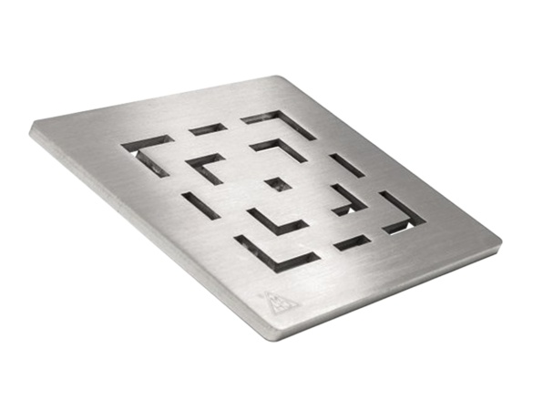 Chuděj ND-Mřížka Nerez pro nástavec 125 × 125 mm