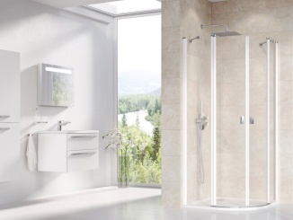 Sprchové kouty –  Ravak CSKK4 80x80, satin+transparent