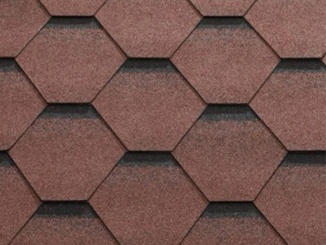 Asfaltové střešní šindele Covernit –  Uni Strong diamant hnedá 3 m²