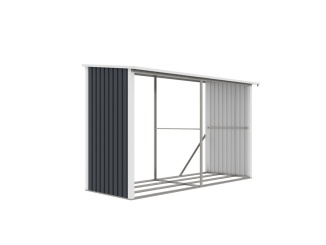 Dřevníky –  WOH 682 302 x 119 cm antracitový