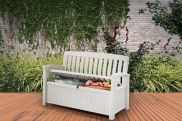 Keter Zahradní lavice Patio Bench bílá