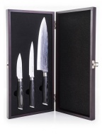 G21 Sada nožů Gourmet Damascus small box 3 ks