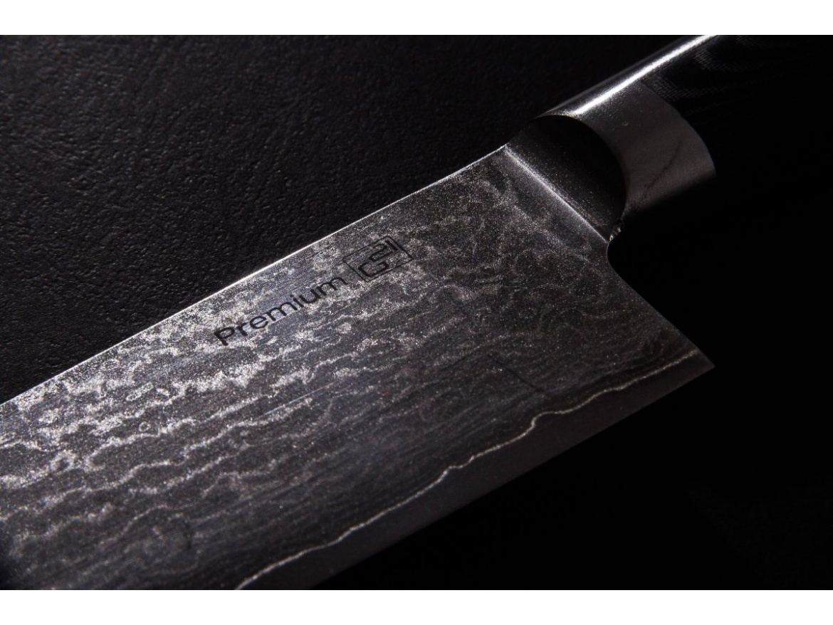 G21 Nůž  Damascus Premium 13 cm, Santoku