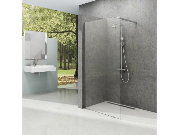 Ravak Walk-In Wall Set 70, bílá matná+transparent