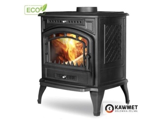 Topení –  Kawmet Litinová krbová kamna P7 - 9,3kW ECO + příslušenství