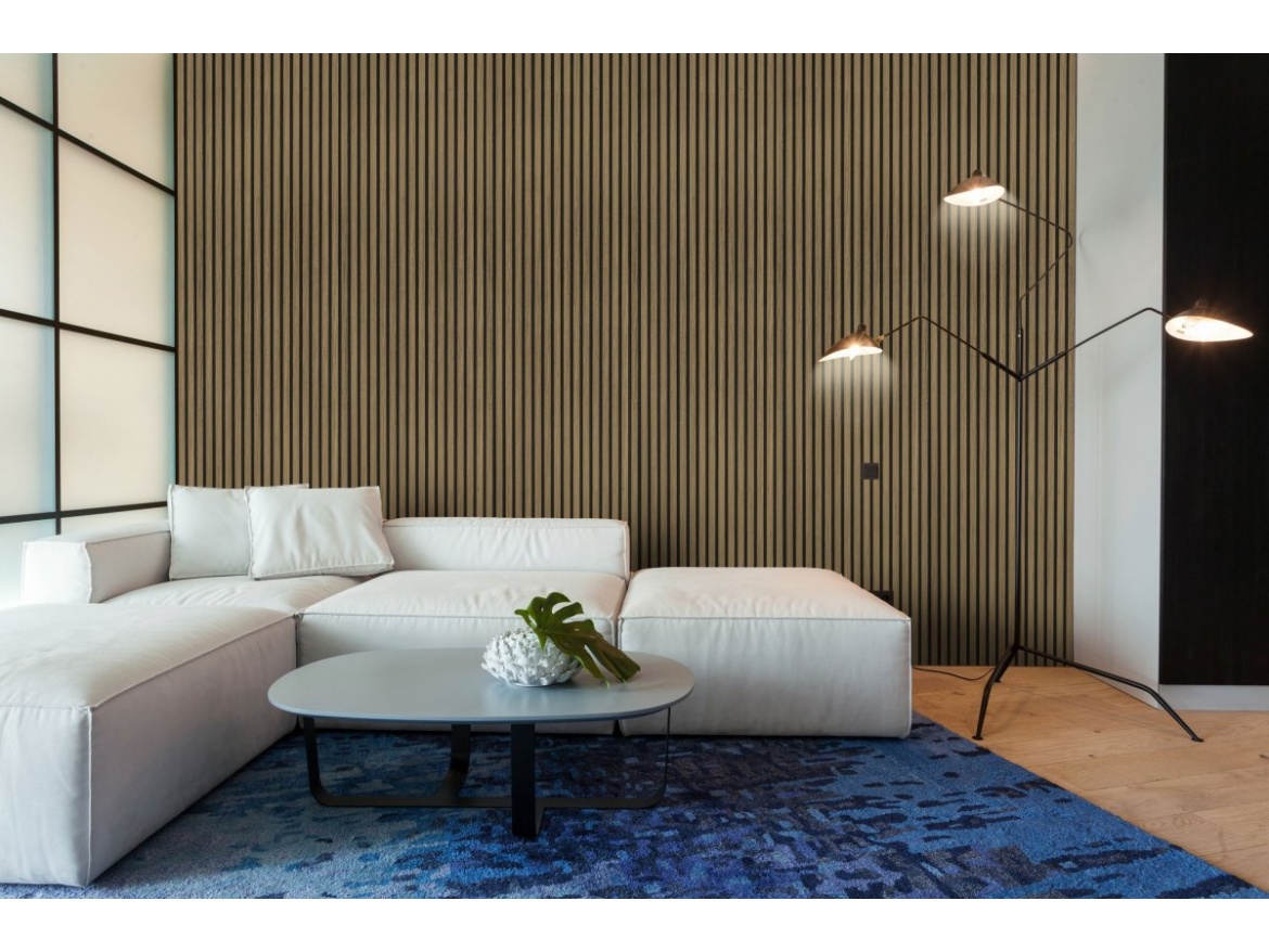 G21 Akustický panel  270x60,5x2,1 cm, teak