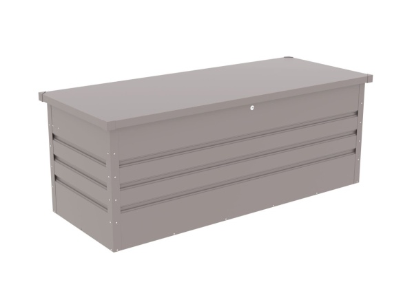 G21 Zahradní box  Denver 560 L, šedý plechový