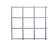 Tuindeco Mesh element 10.0x10.0cm H180xW120cm