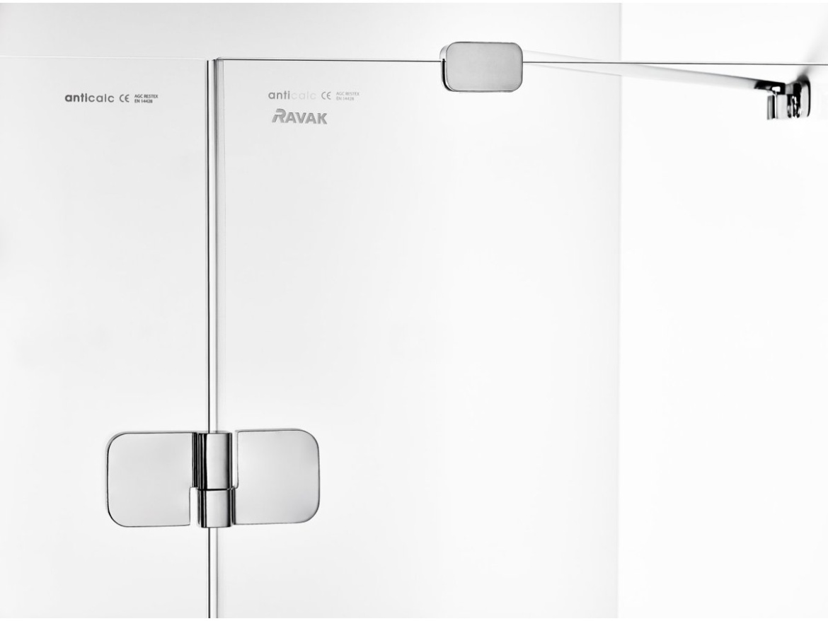 Ravak BSD2 90 A-P, chrom+transparent