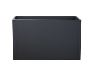 Truhlíky –  Scobax IsoPlant antracit, 150 x 40 x 70 cm