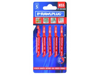 Příslušenství –  Rawlplug Pilový list do přímočaré pily na kov