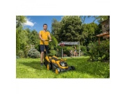 Akumulátorová travní sekačka 20 V (bez baterie a nabíječky) Riwall PRO RALM 3820
