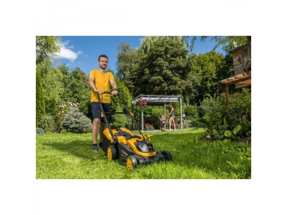 Akumulátorová travní sekačka 20 V (bez baterie a nabíječky) Riwall PRO RALM 3820