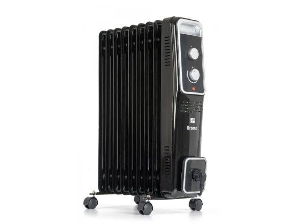 G21 Olejový radiátor  Bromo černý, 9 žeber, 2000 W