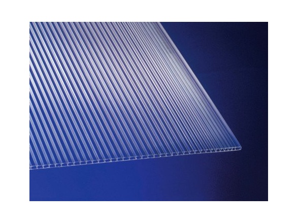 Lexan Polykarbonátová komůrková deska 8 MM ČIRÁ, 2 stěny