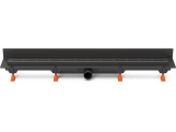 Žlab Chuděj LZB 40 Black (ke stěně)