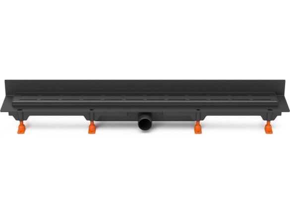 Žlab Chuděj LZB 40 Black (ke stěně)