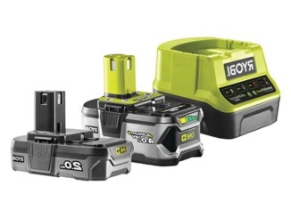 Ryobi –  Ryobi Sada akumulátoru s nabíječkou RC18120-242