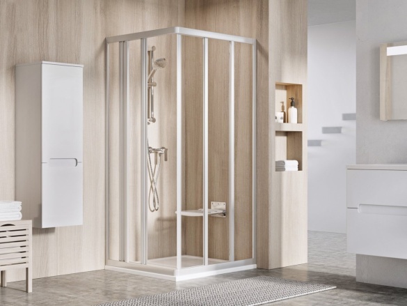 Ravak ASRV3 90 198, biela+pearl