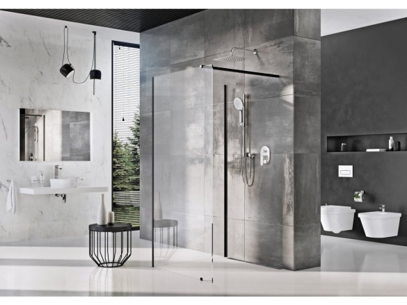 Ravak Walk-In Corner Set 120x80, lesk+transparent