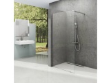 Ravak Walk-In Wall Set 70, bílá matná+transparent