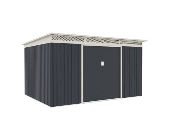 G21 Zahradní domek  GRAH 915 - 340 x 269 cm, antracitový