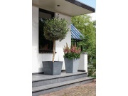 Keter Květináč Beton Square Planter Light grey
