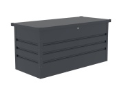 G21 Zahradní box  Denver 400 L, antracitový plechový