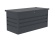 G21 Zahradní box  Denver 400 L, antracitový plechový