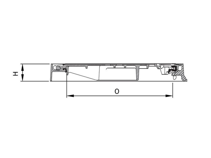 Poklop MEA RDG 40