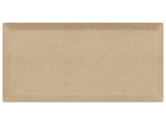 Čalouněné panely –  Riwiera Rectangle 60x30 cm béžová
