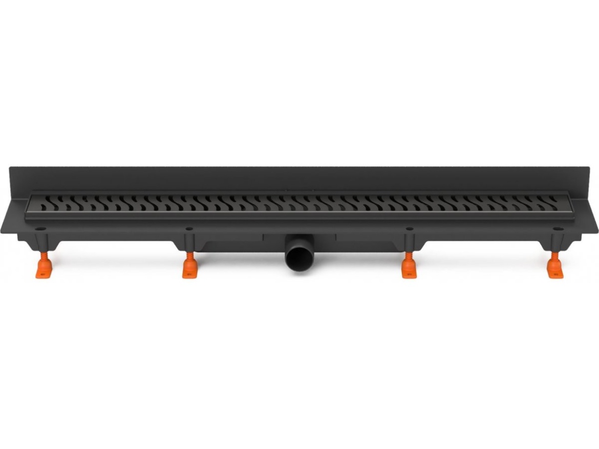 Žlab Chuděj LZB 40 Black (ke stěně)