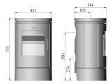 Krbova kamna Morsø 6140 5,8 kW