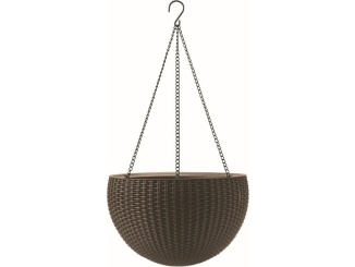 Květináče –  Keter Květináč  Hanging Sphere mocha