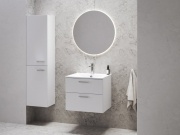 Ravak SB Chrome II 39 P, biela, úchytka 152 mm, biela