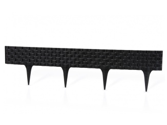 Obrubníky Covernit –  Covergarden Rattan 9,5 cm x 2,4 m čierna | 1 ks