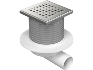 Vpusti Chuděj –  Chuděj Neptun PVB 50 L 125 x 125 mm, oceľ, Gate, K3