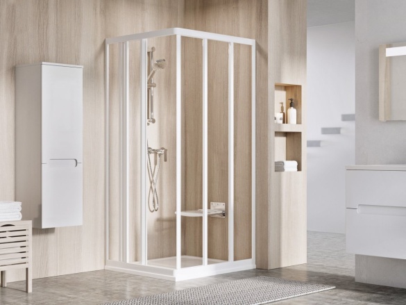 Ravak ASRV3 90 198, biela+pearl