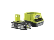 Baterie a nabíječka Ryobi RC18120