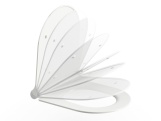Ravak WC sedadlo Uni Chrome Flat, čierna