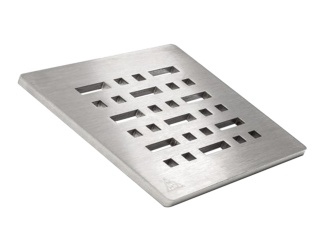 Příslušenství –  Chuděj ND-Mřížka Nerez pro nástavec 125 × 125 mm