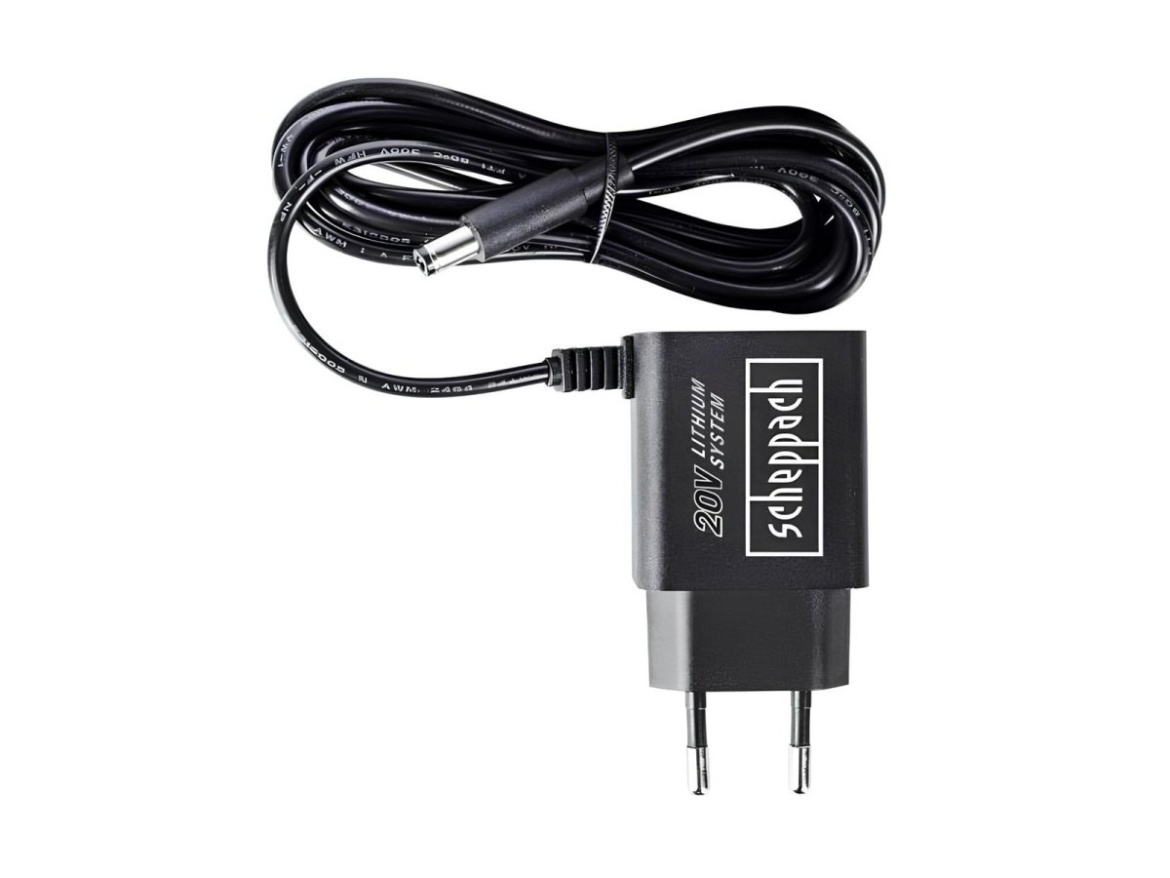 Nabíječka akumulátorů 20V/0,6 A (pro MS150-46 E / 173-51E / 196-51E / 225-53E) Scheppach BP2.0A-Li20V