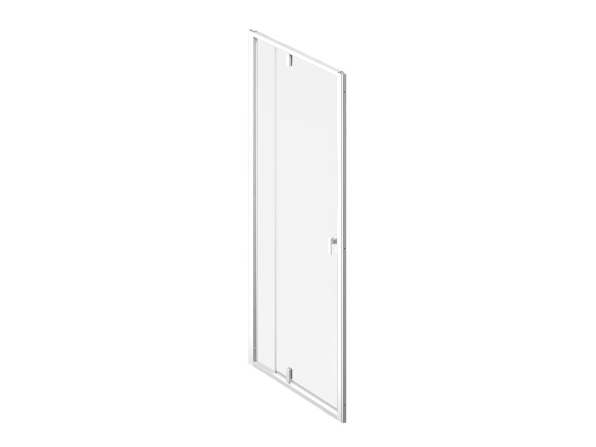 Ravak NDOP2 100, čierna+transparent