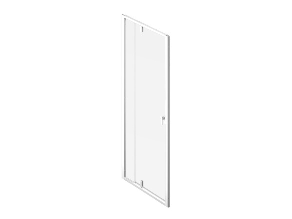 Ravak NDOP2 100, čierna+transparent
