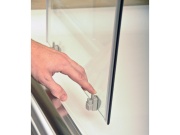 Ravak BLCP4 80x80 R550, lesk+transparent