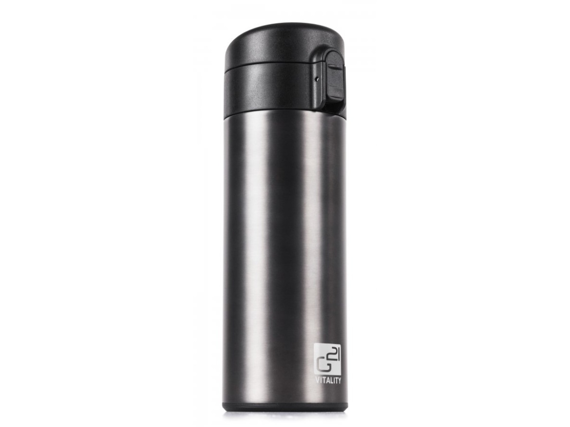 G21 Termoláhev  na pití, 350 ml, ocelově šedá