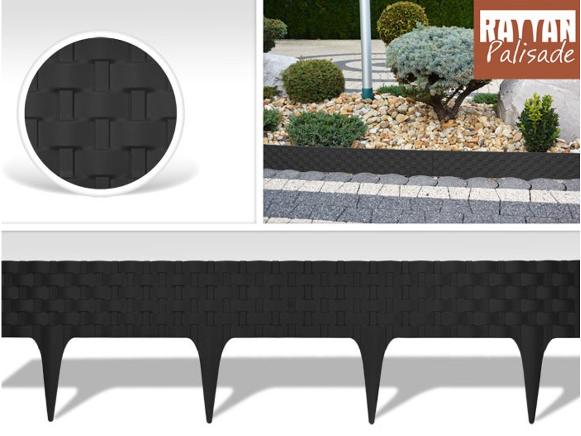 Zahradní palisáda Gardenplast Rattanpalisade